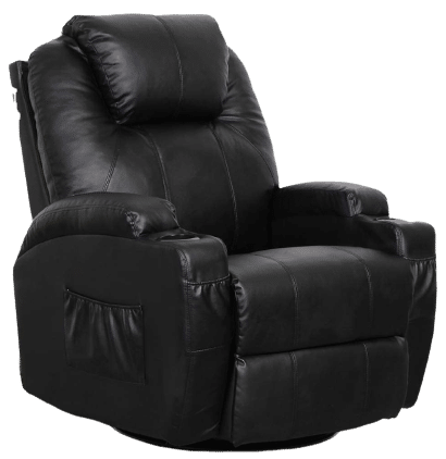Esright Massage Recliner Chair With PU Leather