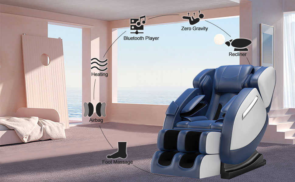 Smagreho Zero Gravity Massage Chair Recliner - Top 3 Best Massage Chair under 1500