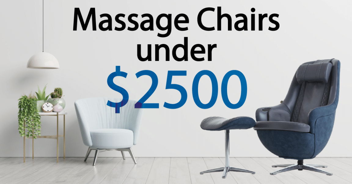 6 Best Massage Chairs Under 2500 Dollars [Aug 2022] Chairs Area