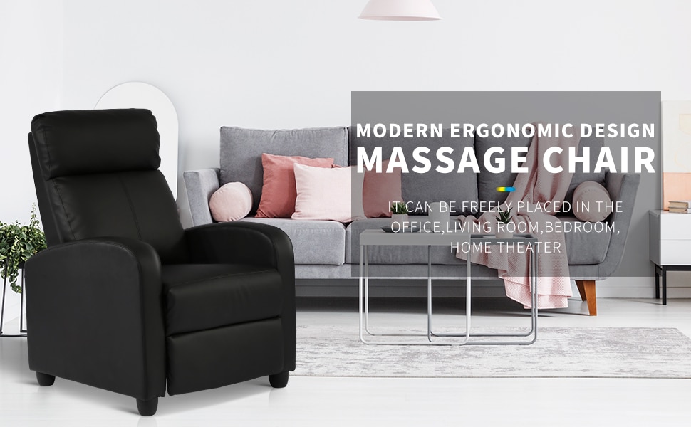 Massage Chairs Under 200 Dollars - HCY Recliner Massage Single Chair