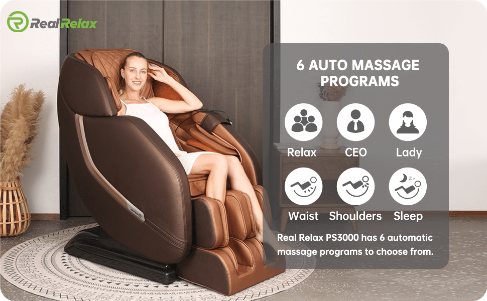 best massage chair under 2000 dollars -  Real Relax Favor-05 Full Body Zero Gravity Shiatsu Massage Chair