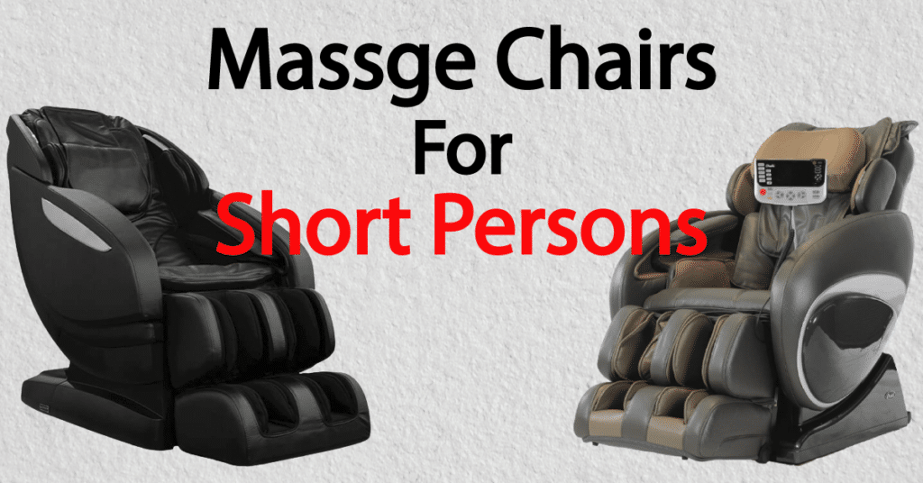 Best Massage Chair For Short Person [Aug 2022] Chairs Area