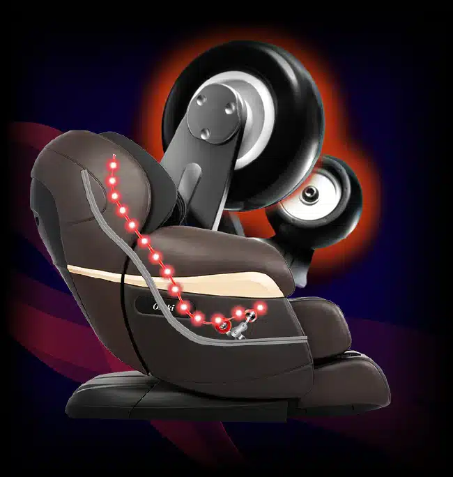 osaki pro os 4d paragon massage chair review - Heated Back Roller Massage