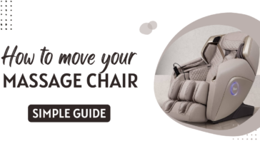 How to move a massage chair
