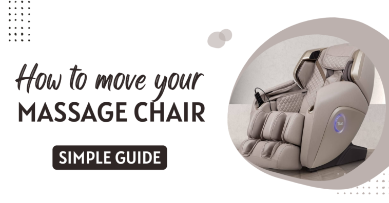 How to move a massage chair