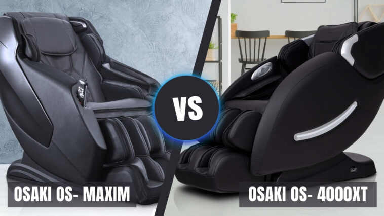 Osaki OS 4000XT vs Osaki Maxim 3D LE